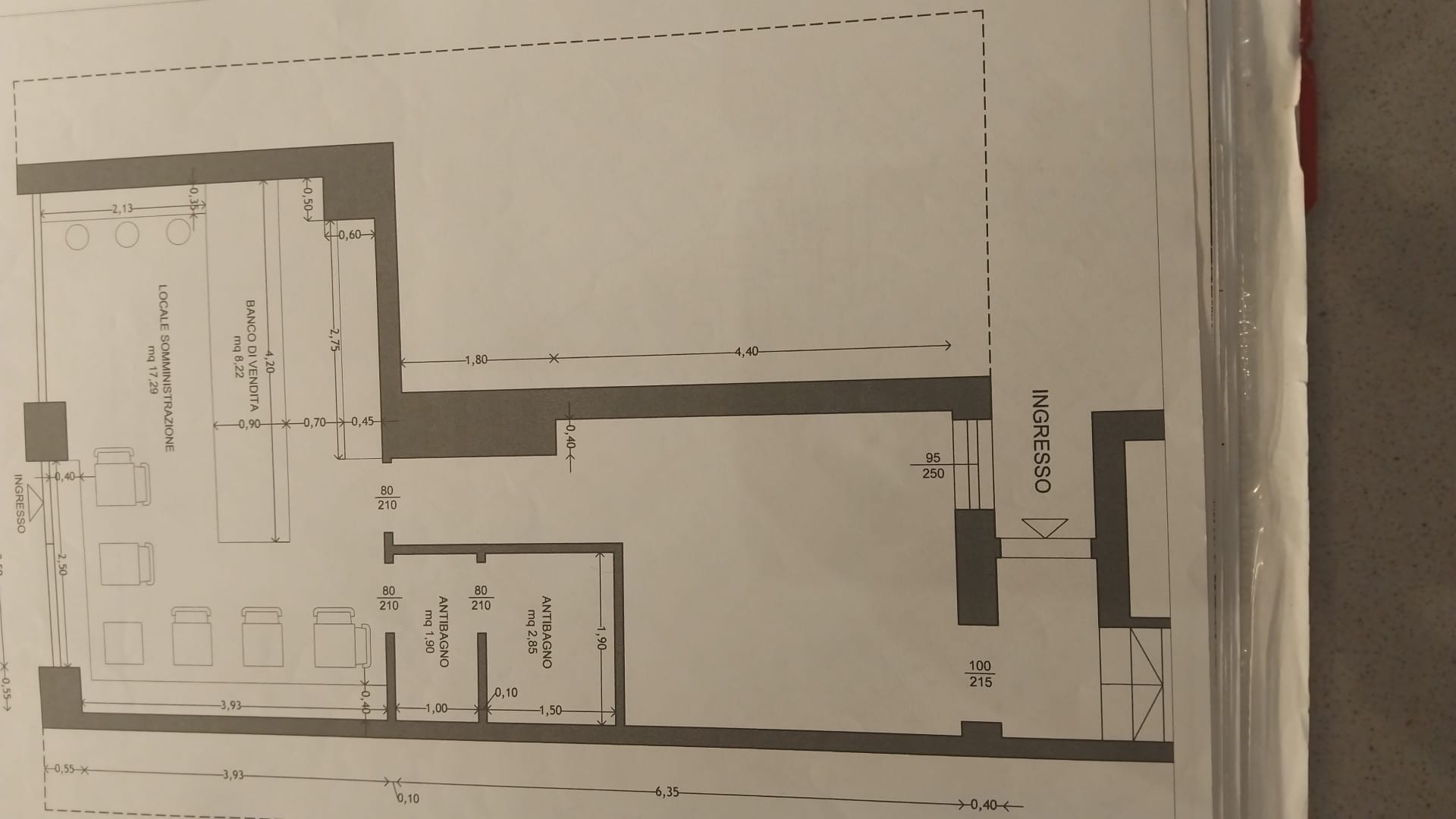 Pan caffè con laboratorio  Sarpi Milano 180.000€
